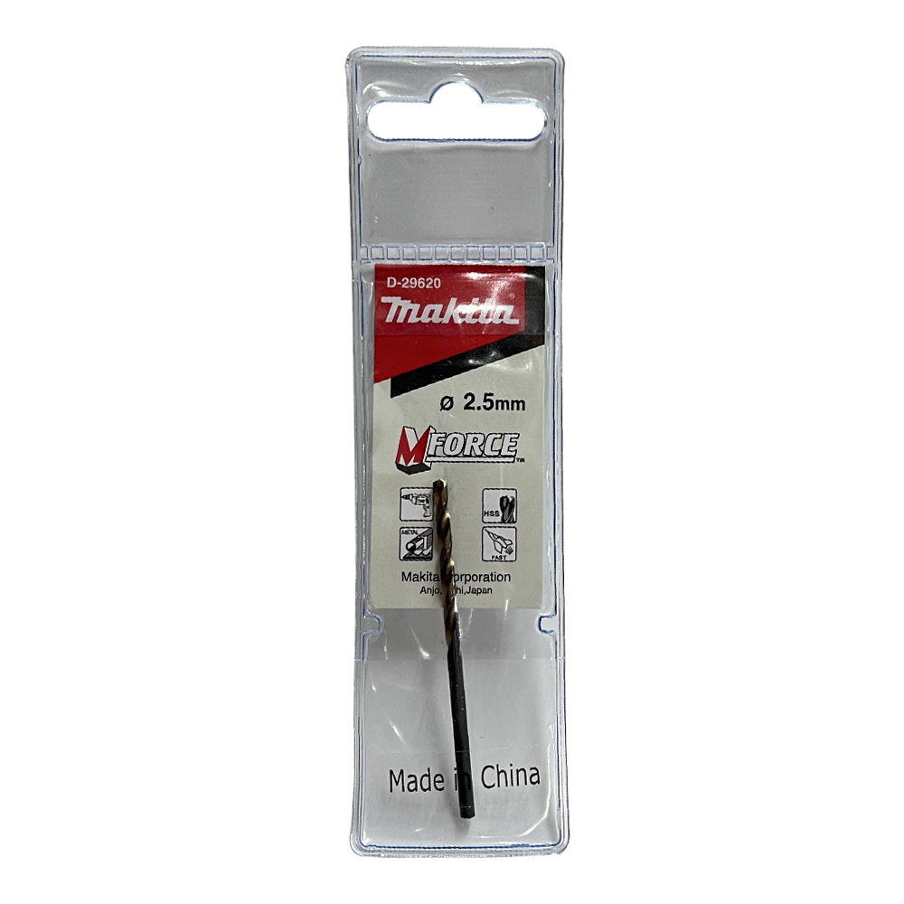 D-29620 ดอกเจาะเหล็ก M-Force HSS 2.5x57 mm