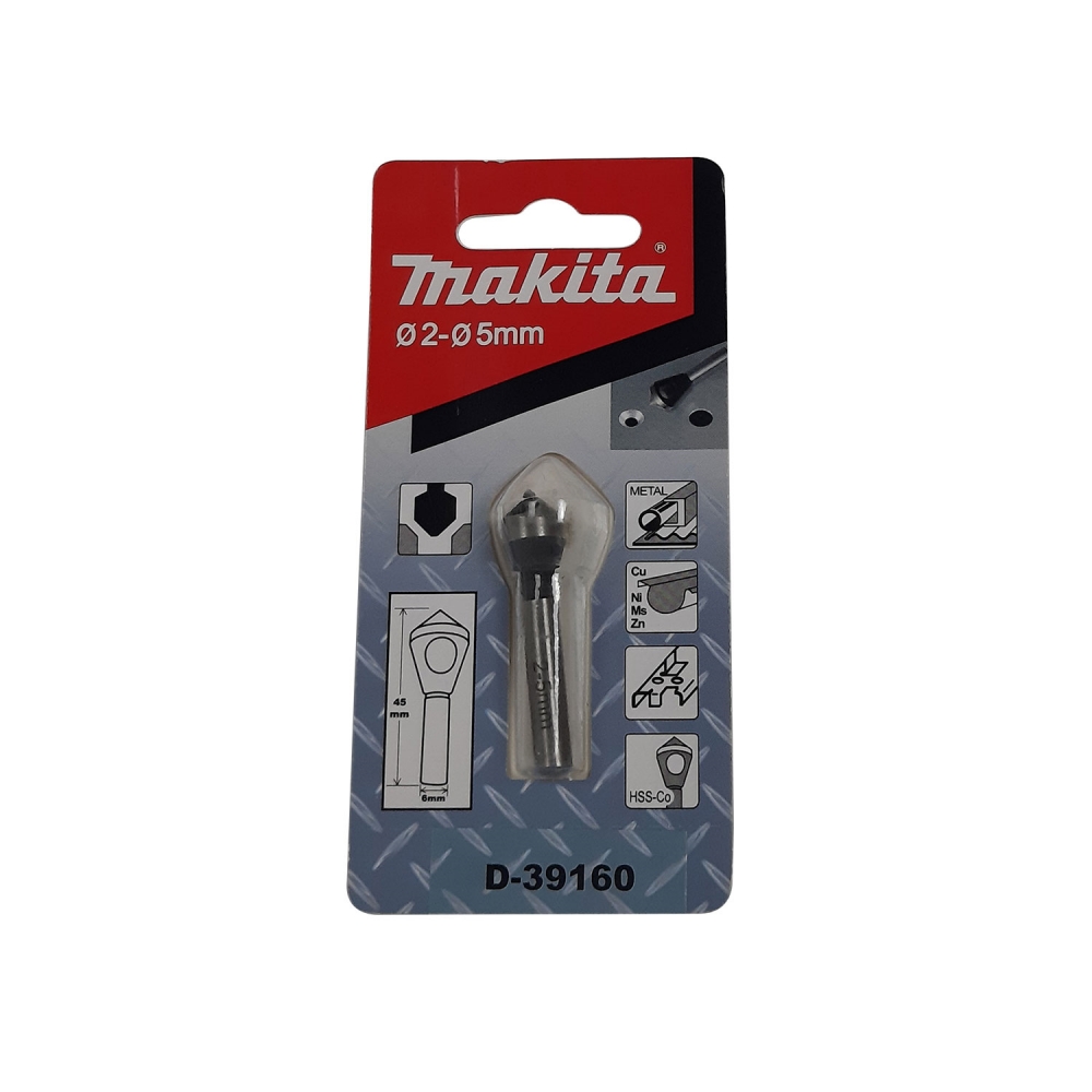 D-39160 ดอก Slanting Hole Countersink 2-5x45 mm