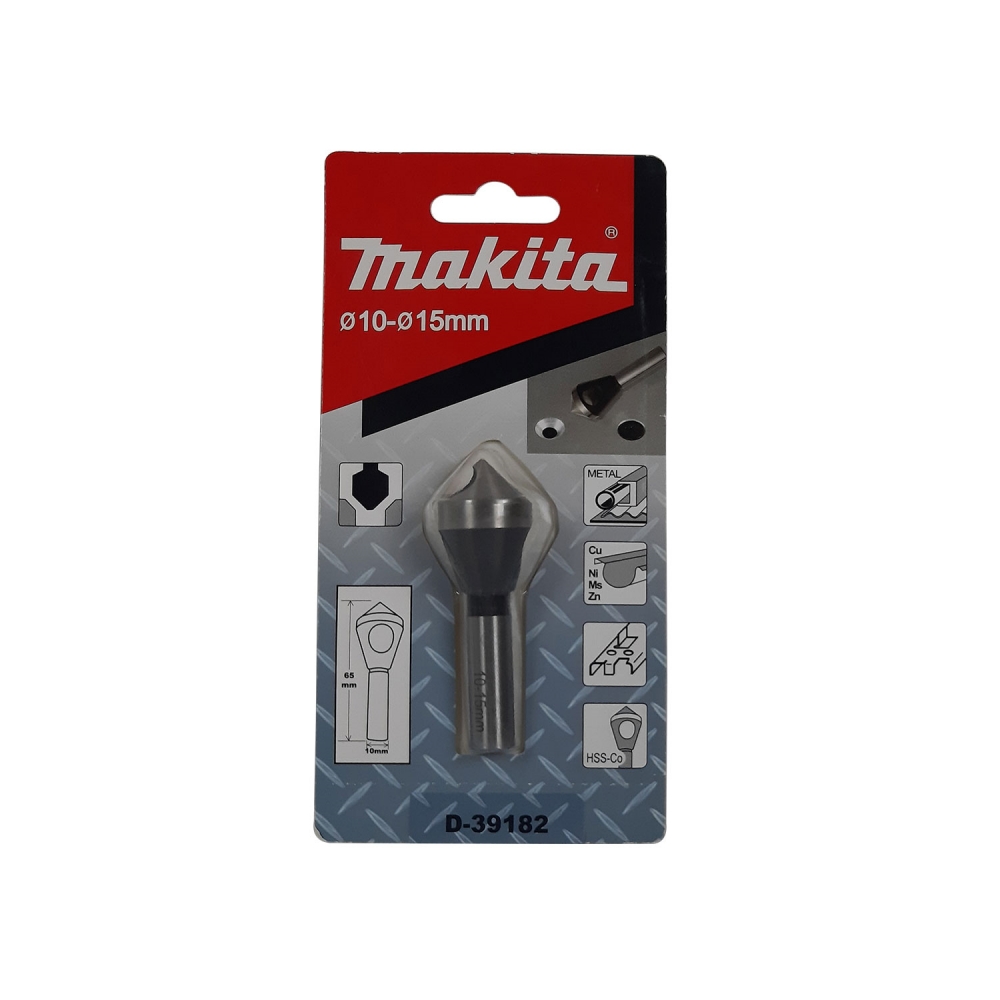 D-39182 ดอก Slanting Hole Countersink 10-15x65 mm