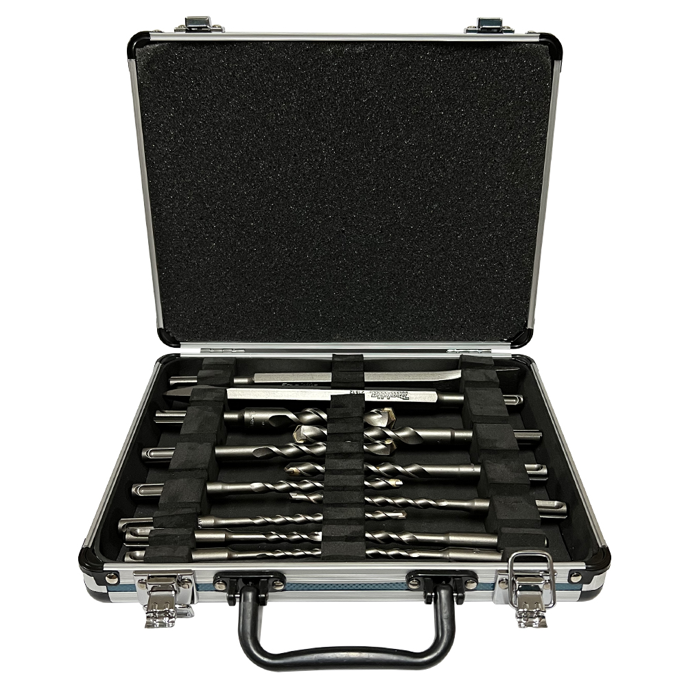 D-42400 SDS-PLUS Drill & Chisel Assortment Drill 5 to,Bull 250, Cold 20x250mm (13Pcs/Set)