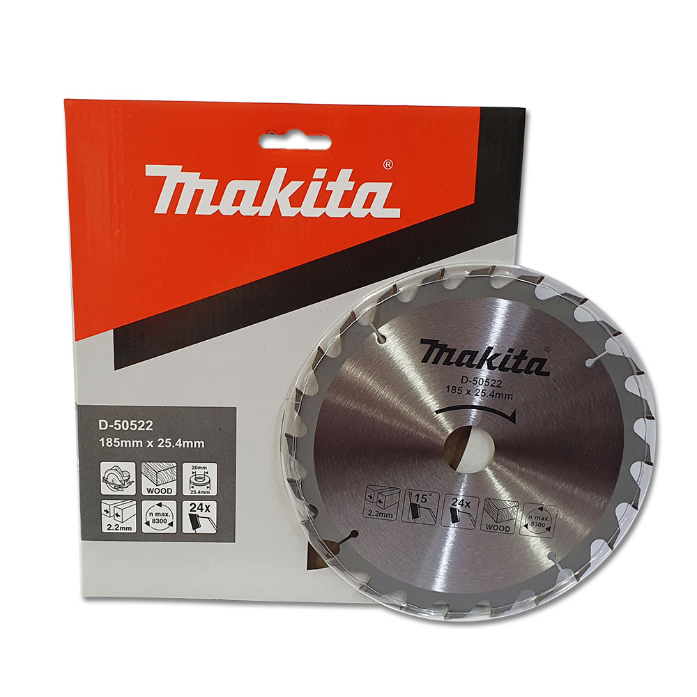 D-50522 ใบเลื่อยวงเดือน TCT 185x(25.4x20)x24T (ตัดไม้)