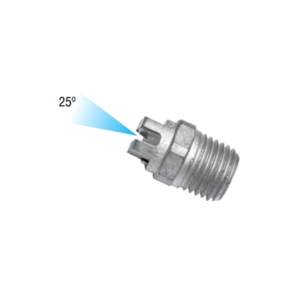 D2502 Flat Jet Nozzle 25 Degree 1/4" MEG