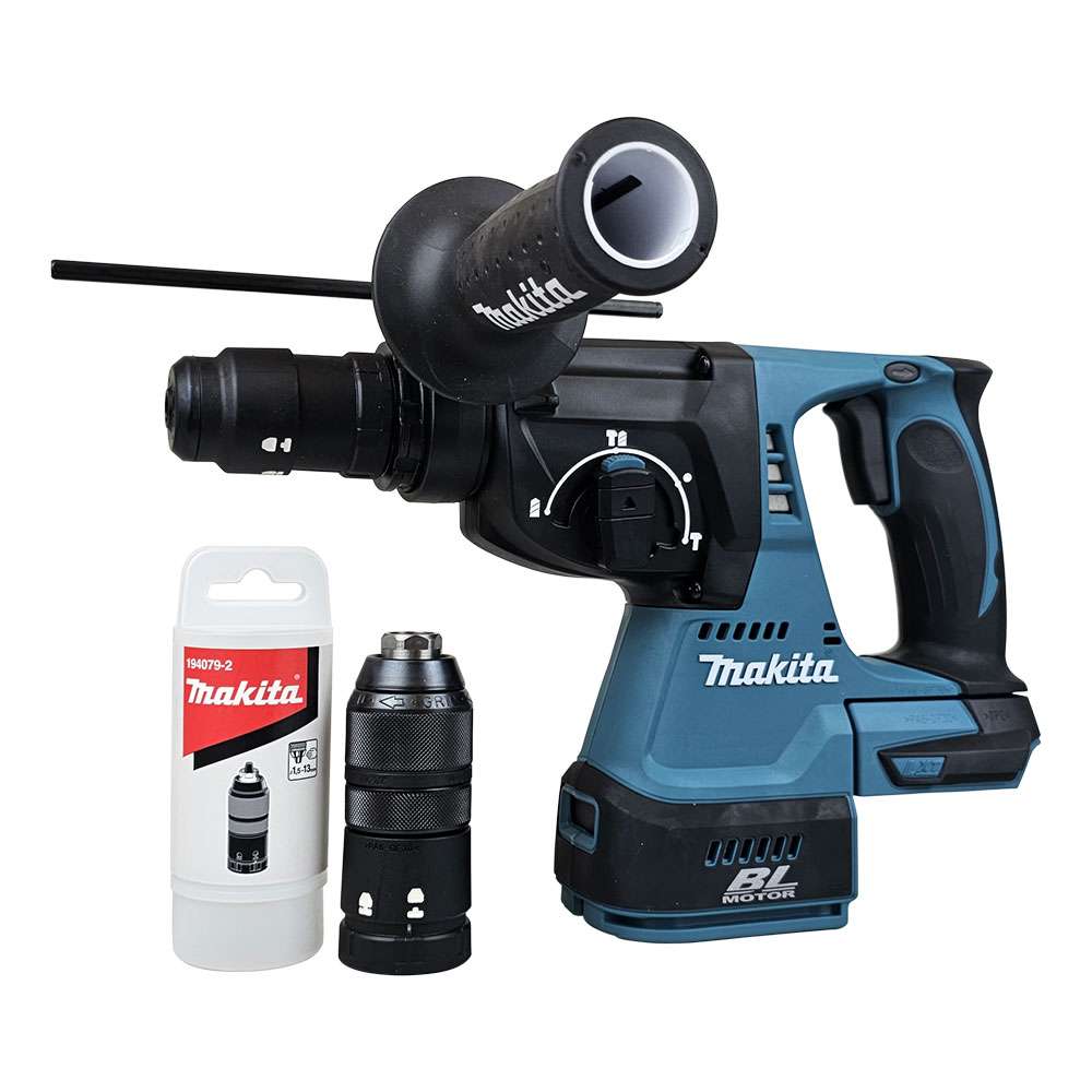 DHR243Z สว่านโรตารี่ไร้สาย 3 ระบบ 15/16" (24 มม.) SDS-Plus Q/C BL (LXT Li-ion-18V)