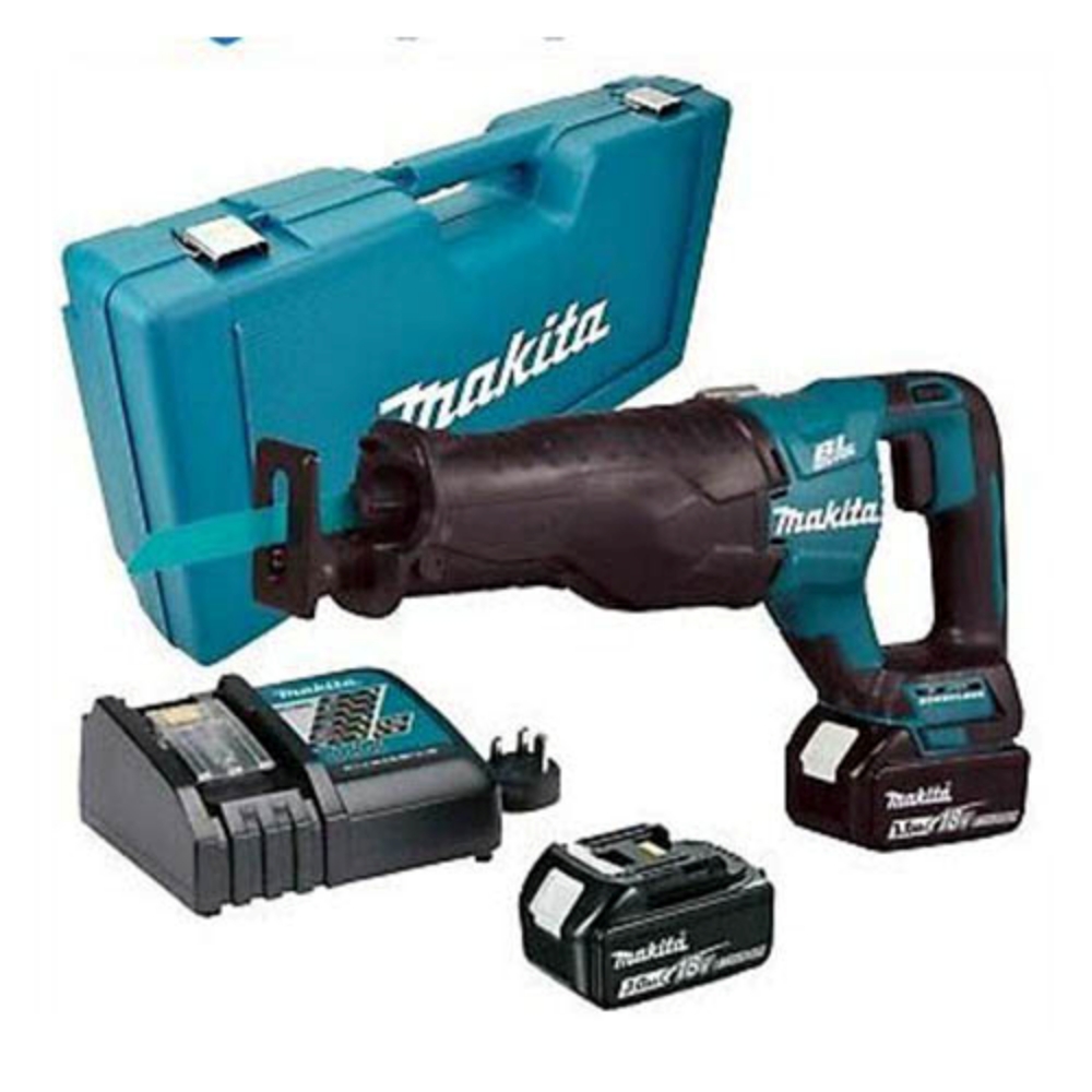 DJR187RFE เครื่องเลื่อยชักไร้สาย ตัดท่อ 5-1/8" (130 มม.) 2 สปีด BL,XPT (LXT Li-ion-18V)