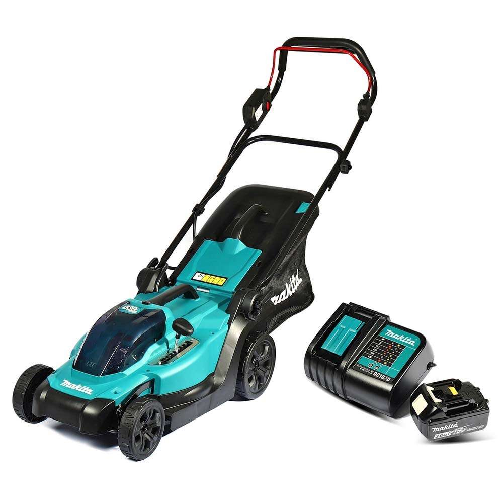 DLM330SF รถเข็นตัดหญ้าไร้สาย 13" (330 มม.) XPT (LXT Li-ion-18V)