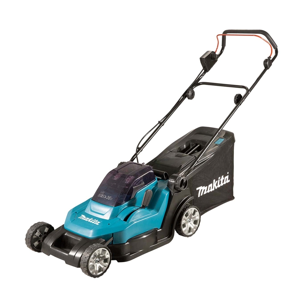 DLM432Z รถเข็นตัดหญ้าไร้สาย 17" (430 มม.) XPT (LXT Li-ion-18+18V)