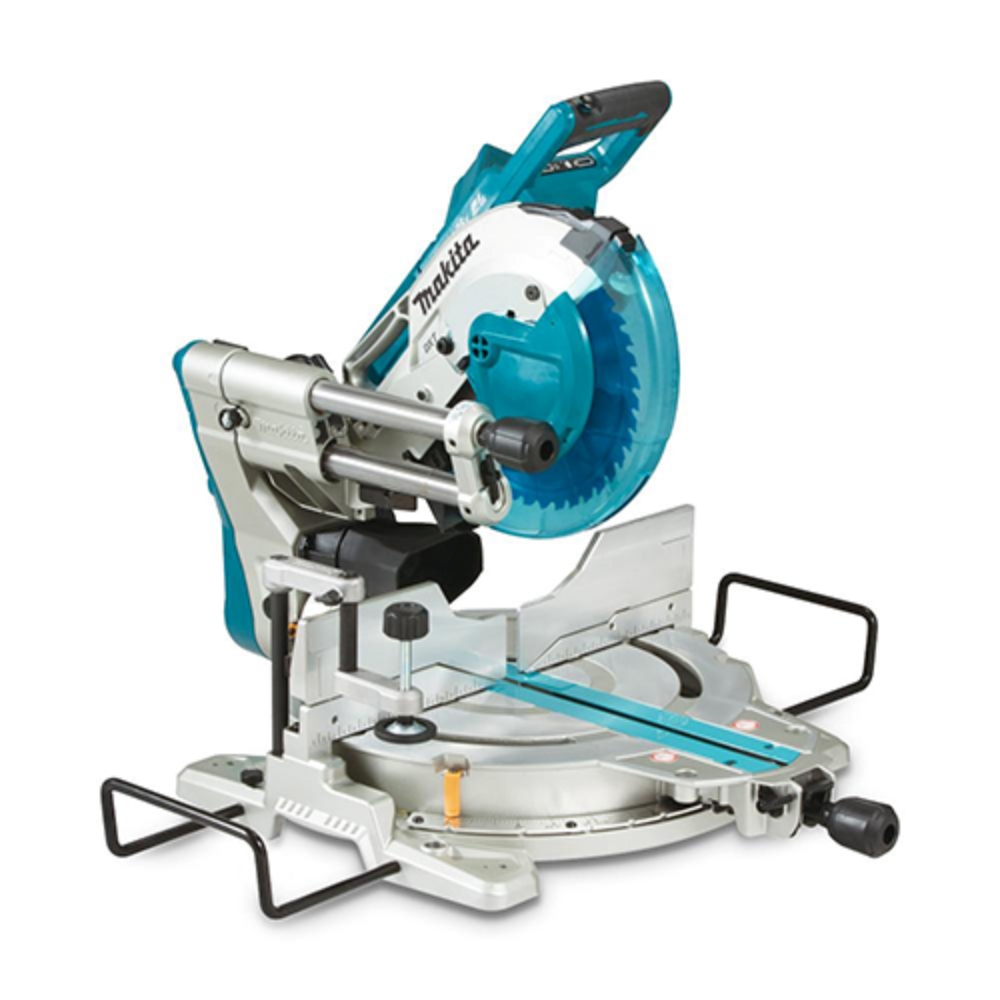 DLS111Z เครื่องเลื่อยสไลด์ไร้สาย 10-1/4"(260 มม.) เลเซอร์ BL,ADT,AWS (LXT Li-ion-18+18V)