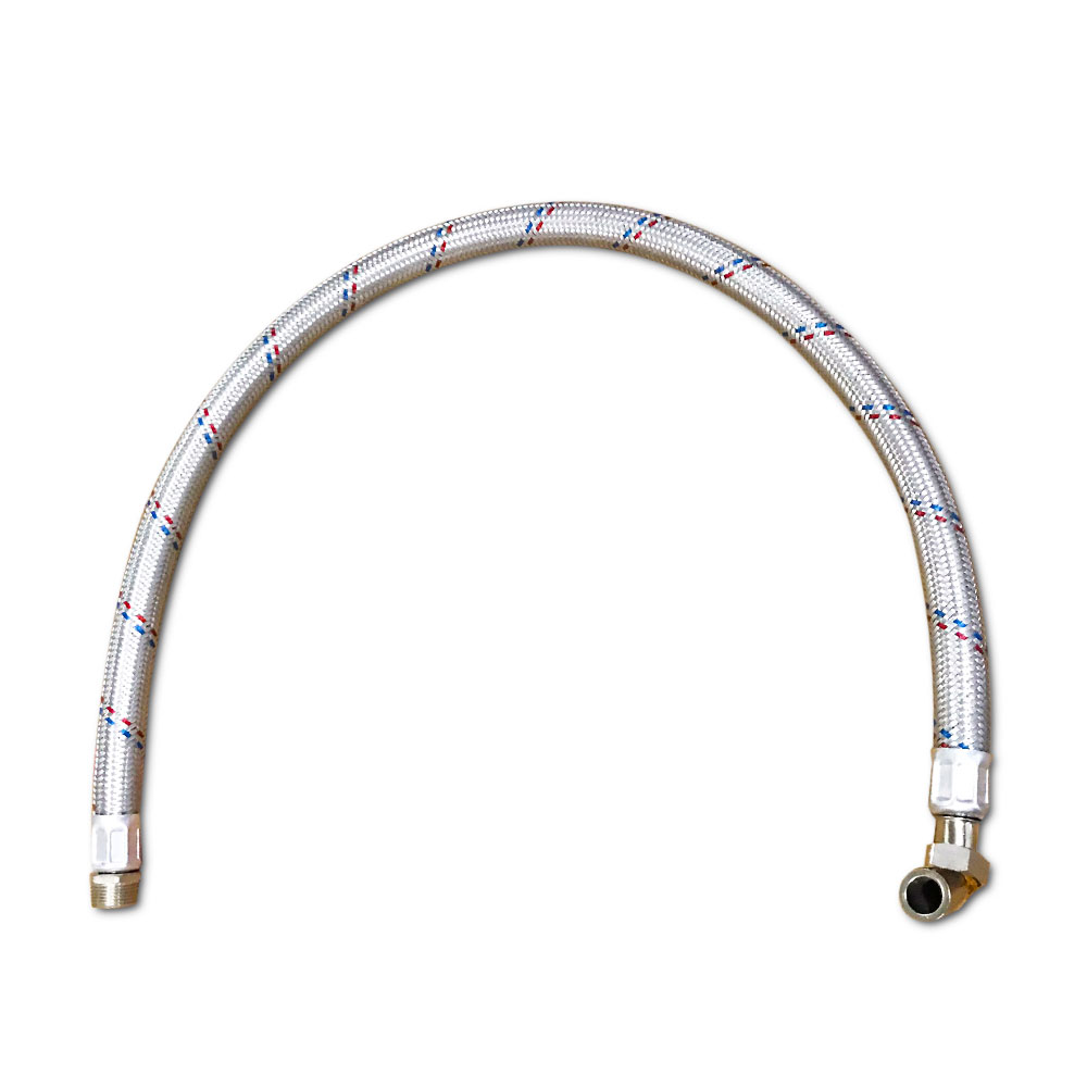 สายอ่อน KOGU 70 cm ถักสแตนเลส เกลียว 1"