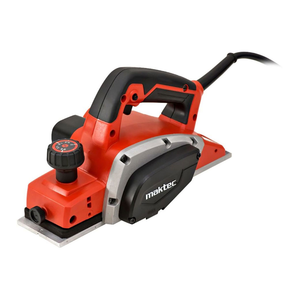 MT191 กบไฟฟ้า ขนาด 3-1/4" (82มิล) 500วัตต์ ความเร็วรอบตัวเปล่า 16,000 รอบ/นาที กินเนื้อไม้ลึก 1/16" (2มิล) พร้อมใบมีดไสไม้+ชุดยึดตลับใบมีด+ชุดวัดใบมีด+ประแจบ๊อกซ์+ไม้บรรทัดแสดงระยะ