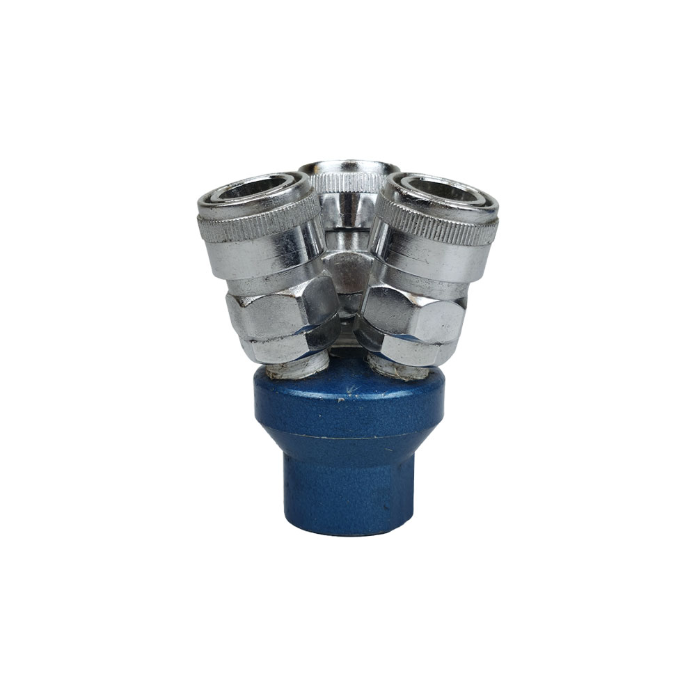 หัวแยกทางลม+คอร์ปเปอร์ 3 ทางกลม SMY3A JSAP