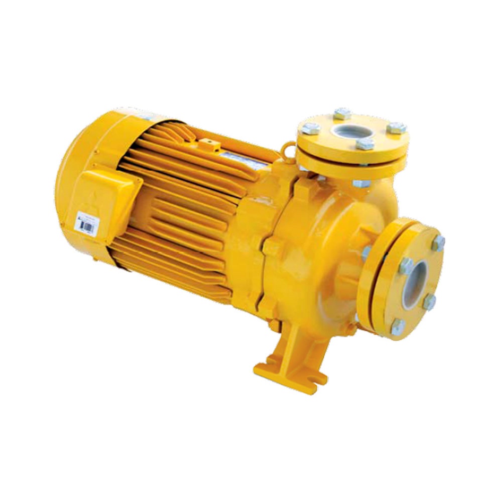 WCL-11005FT ปั๊มน้ำหอยโข่งหน้าแปลนชนิดปริมาณน้ำมาก 15แรงม้า ท่อ 2.1/2"x2" ระบบไฟ 3เฟส 3สาย 220/380โวลท์