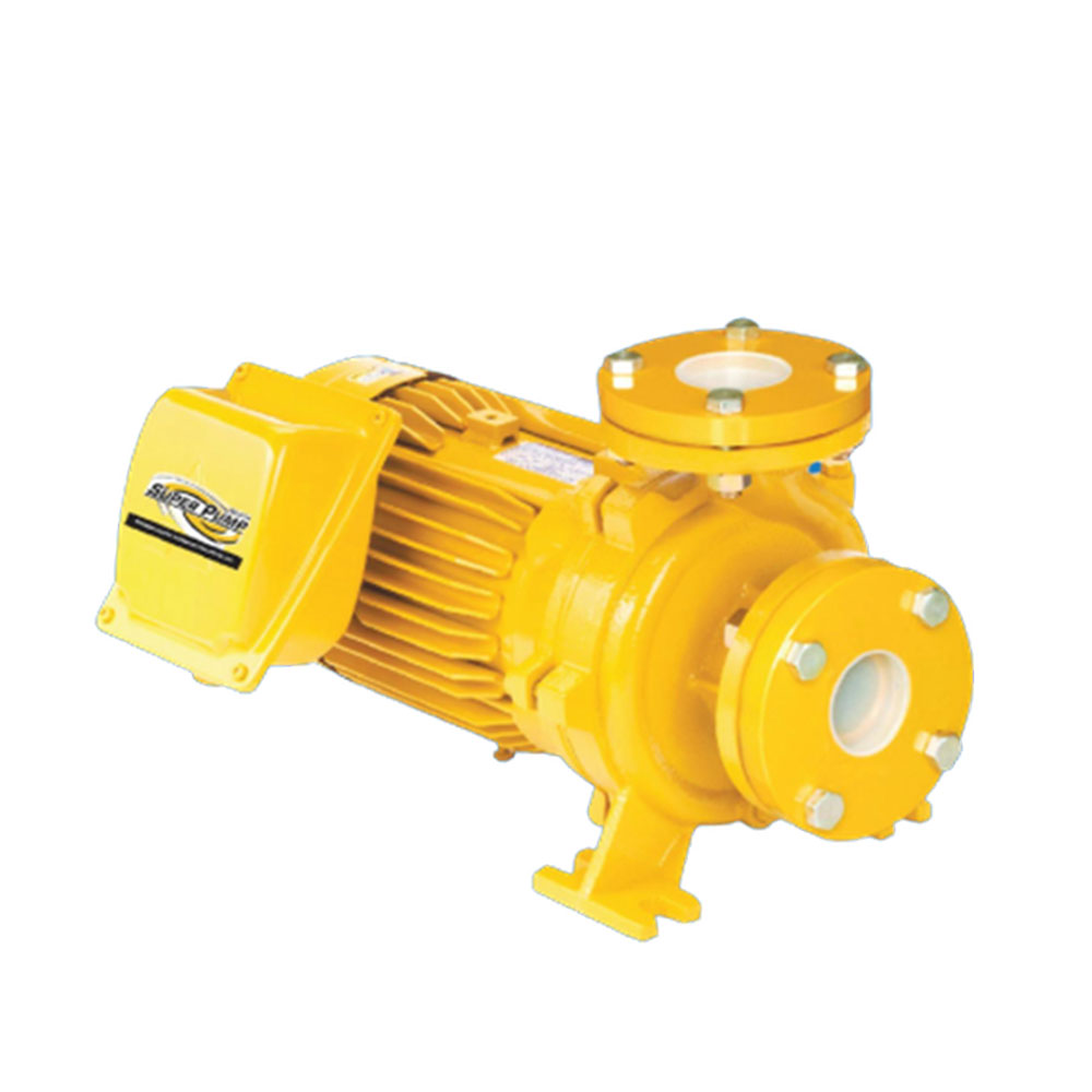 WCM-7505FT ปั๊มน้ำหอยโข่งหน้าแปลนชนิดแรงดันสูงปานกลาง 10แรงม้า ท่อ 2.1/2"x1.1/2" ระบบไฟ 3เฟส 3สาย 220/380โวลท์