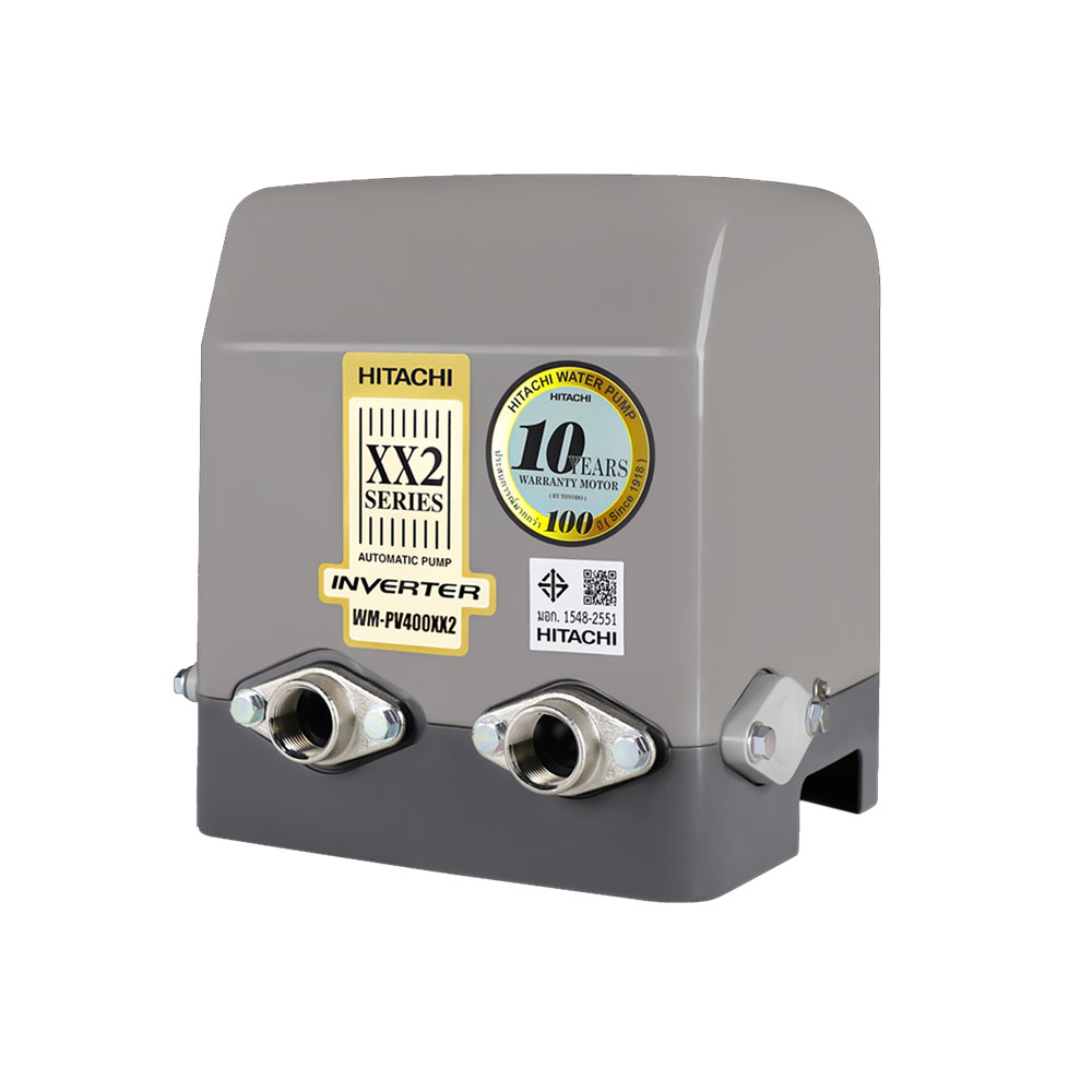 ปั้มอินเวิร์ทเตอร์ HITACHI WM-PV400XX2 400W