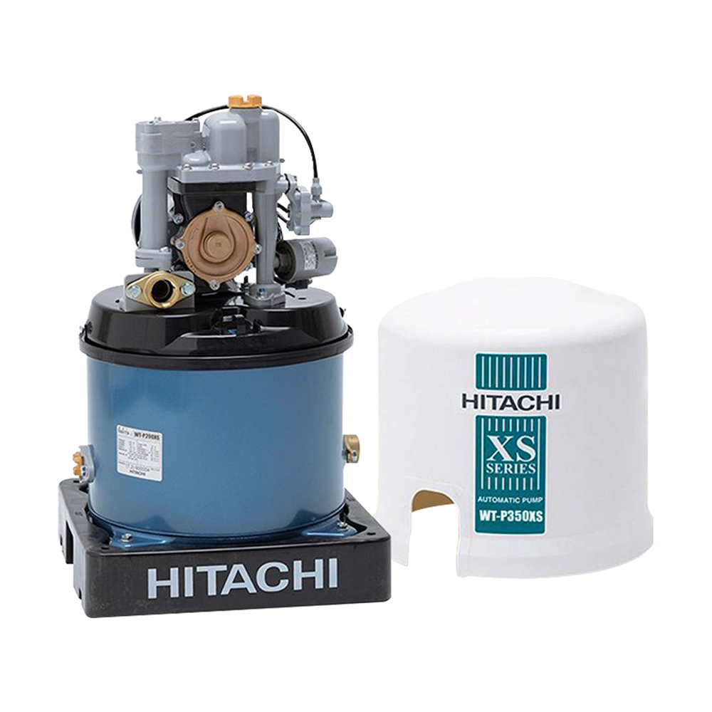WT-P350XS ปั๊มน้ำอัตโนมัติชนิดถังแรงดัน 300วัตต์ ถังกลม