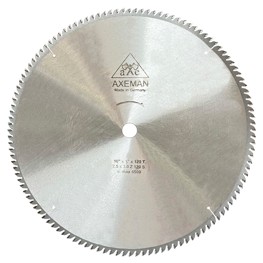 W-16x80 ใบเลื่อยวงเดือนคาร์ไบต์ตัดไม้ ขนาด 16"x1"x3.0mm 80T