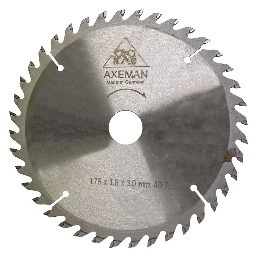 W-7x40 ใบเลื่อยวงเดือนคาร์ไบต์ ขนาด 7"x1"x3.0mm 40T