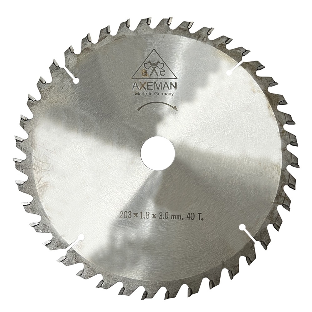 W-8x30 ใบเลื่อยวงเดือนคาร์ไบต์ ขนาด 8"x1"x3.0mm 30T