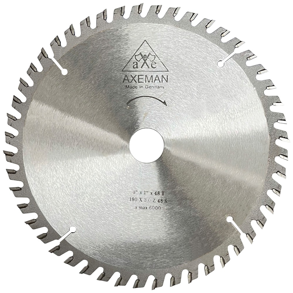 W-8x60 ใบเลื่อยวงเดือนคาร์ไบต์ ขนาด 8"x1"x3.0mm 60T