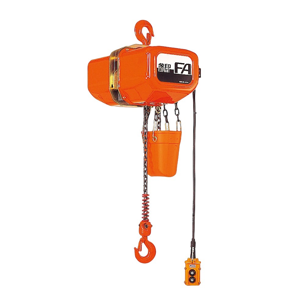 รอกโซ่ไฟฟ้า ELEPHANT FAH-0.5 1/2 ตัน 2 ทิศ โซ่ 6 ม.