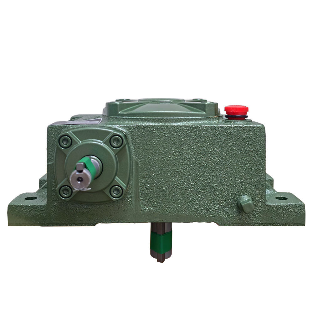 PO-25 เกียร์ทดรอบ 5 แรงม้า เพลาเข้า 25 มม. เพลาออก 38 มม. อัตราทด 1:10